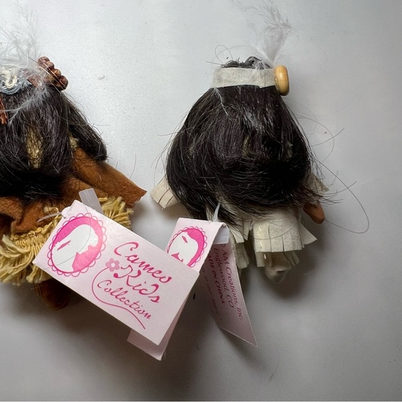 Vintage Mini Porcelain Dolls Cameo Kids Collection Lot 4 Dolls NWT - Picture 2 of 10